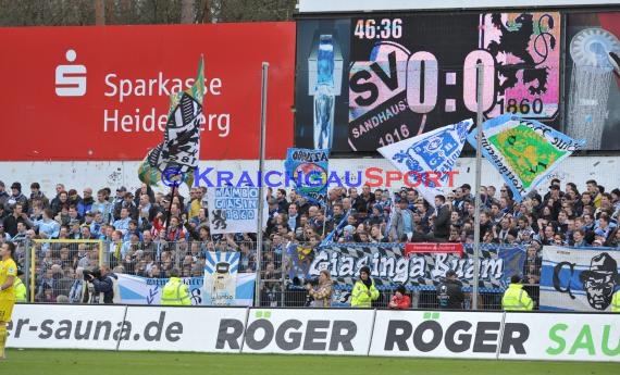 2. Bundesliga SV Sandhausen - TSV 1860 München Hardtwaldstadion Sandhausen 01.03.2014 (© Kraichgausport / Loerz)